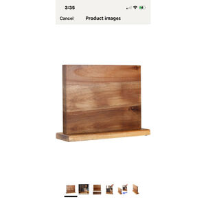 Home Kitchen Magnetic Knife Block Holder Rack Magnetic Stands with Strong Enhanc